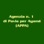 Agenzia N°1 di Pavia per Ayamé